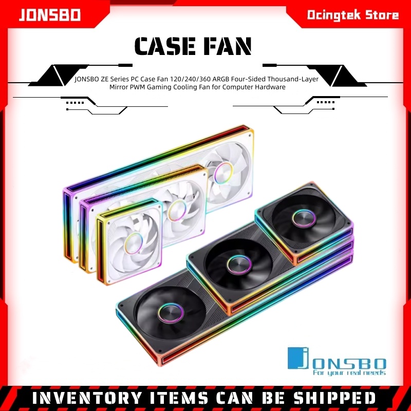 Pc Gaming Jonsbo - Kipas Casing PC JONSBO Seri ZE