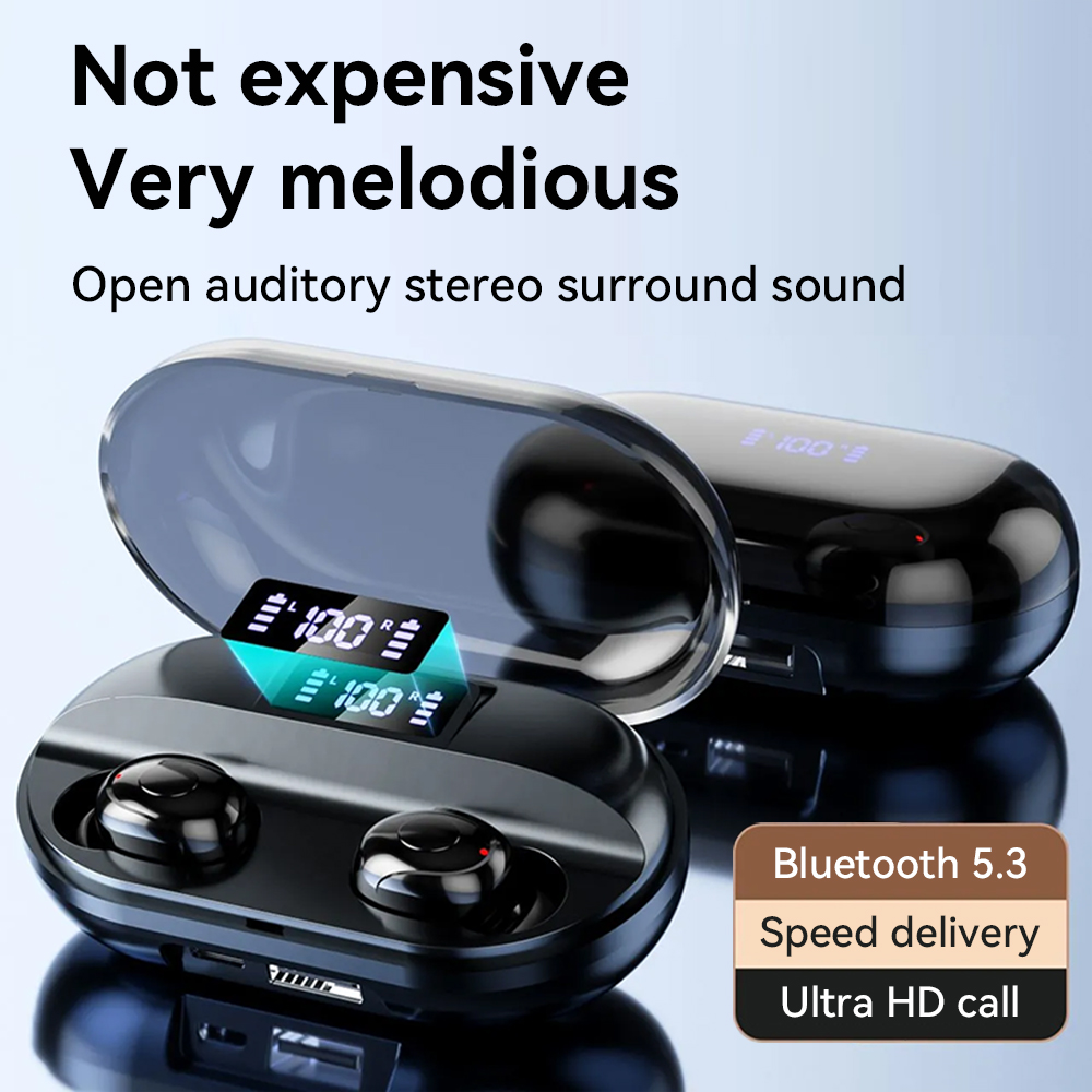Pc Gaming Xiaomi - T2 Headphone Nirkabel Asli Earphone Gaming