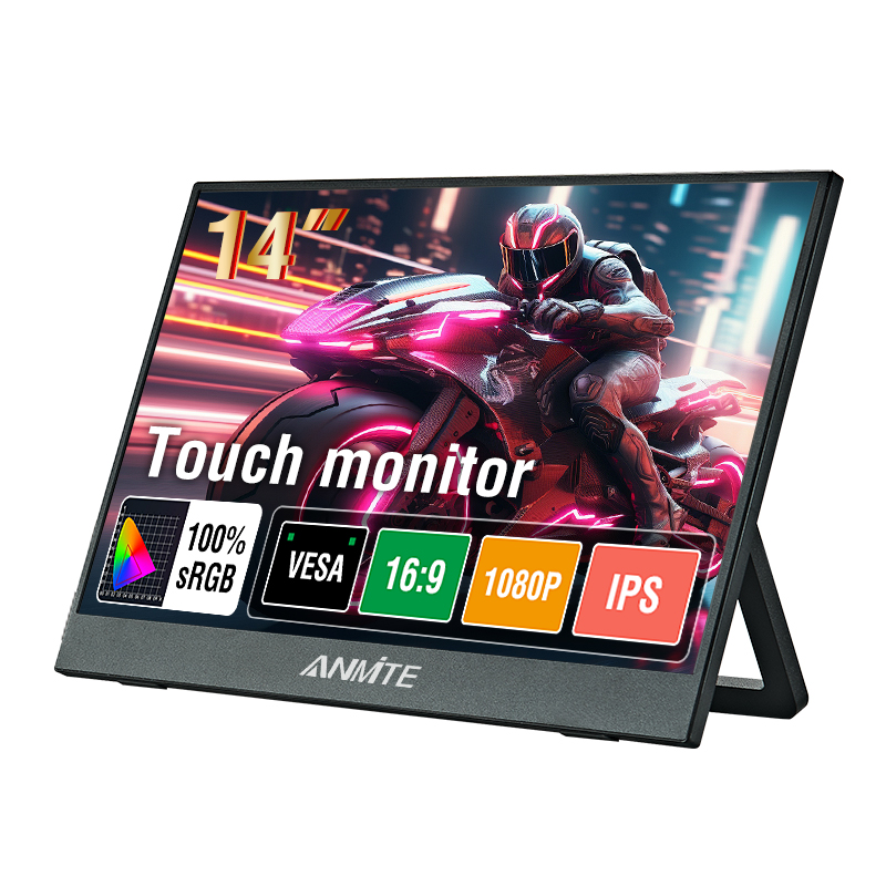 Pc Gaming Y Monitor - Monitor Sentuh Portabel 14 Inci, Layar