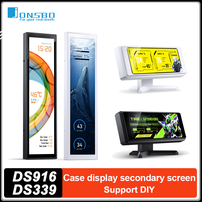 Pc Gaming Jonsbo - Casing PC JONSBO DS339 DS916 Layar
