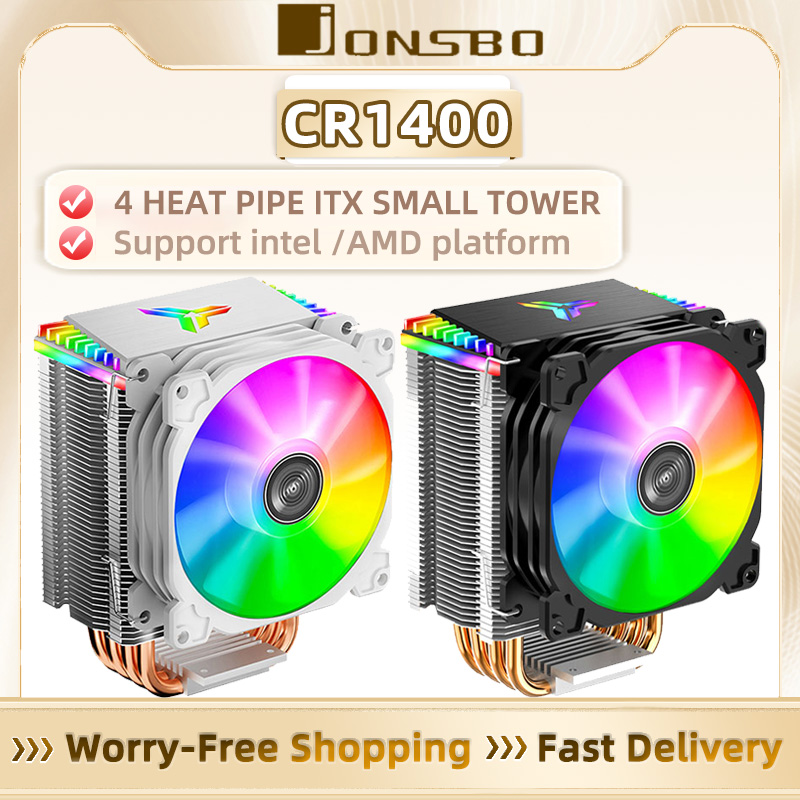 Pc Gaming Jonsbo - JONSBO CR-1400 4 Pipa Panas ARGB