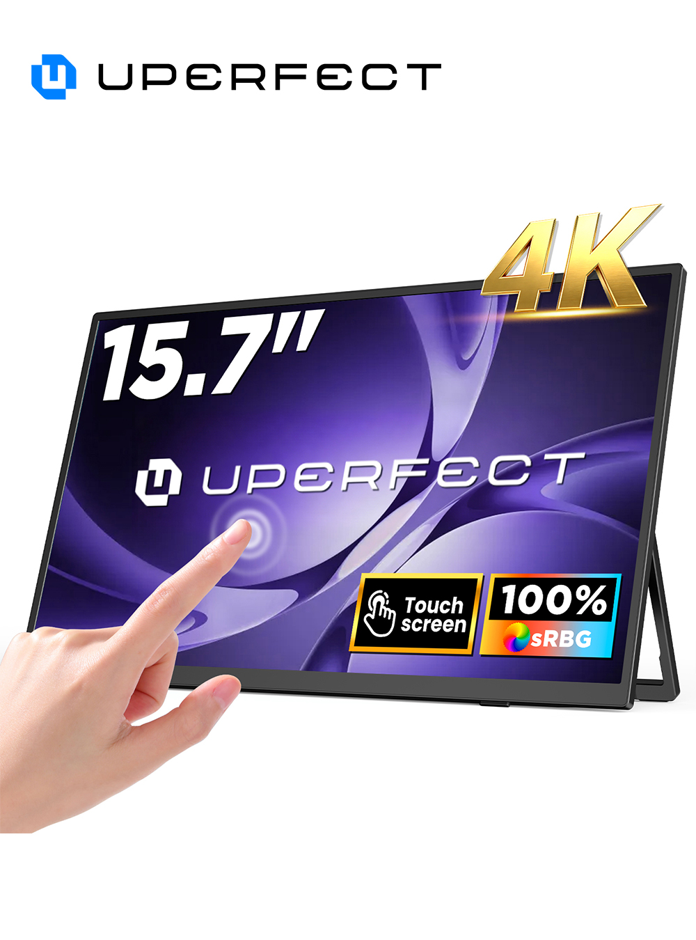 Pc Gaming Y Monitor - Monitor Portabel UPERFECT 4K UHD 15,6”
