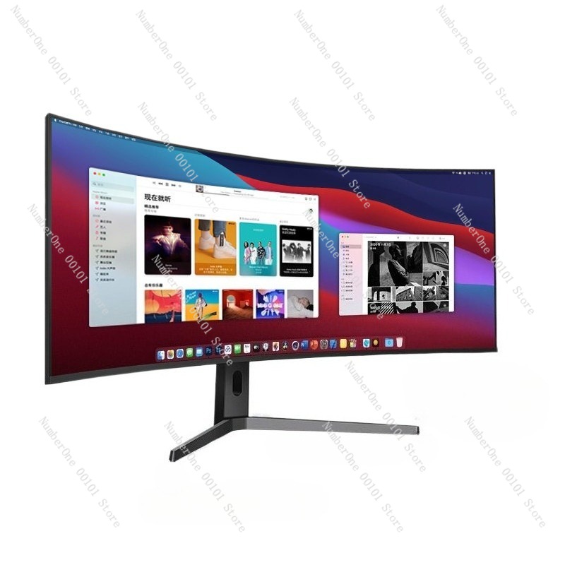 High Refresh Monitor - Monitor 5K 120Hz, Layar Lengkung 40-inci,