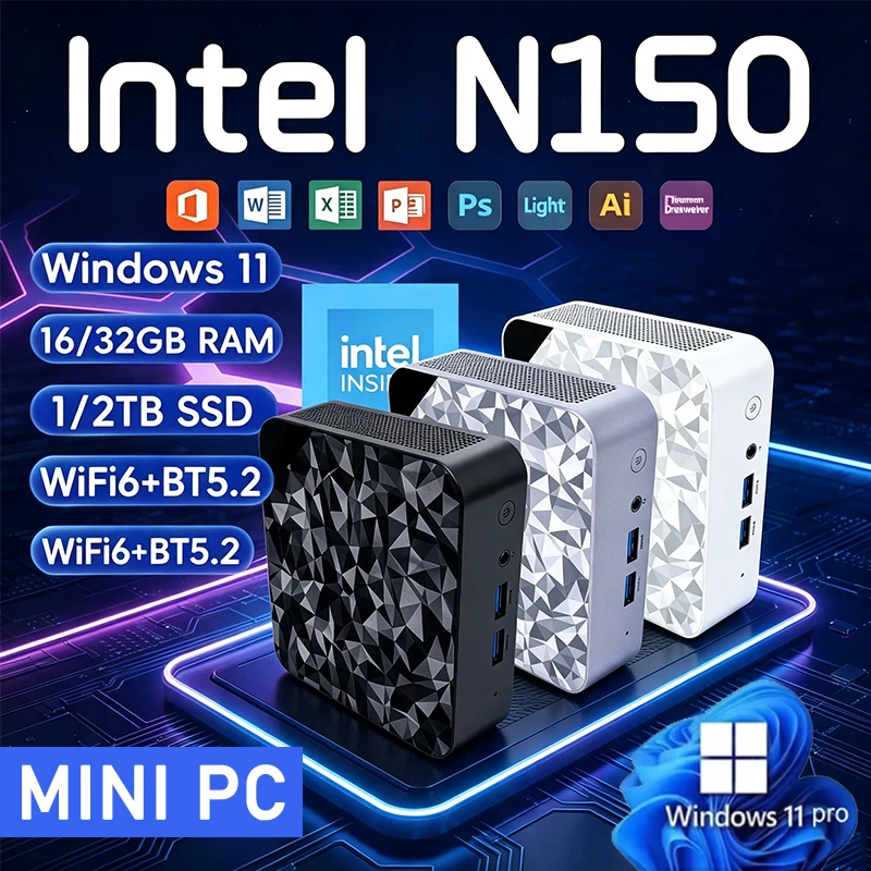 Pc Gaming Ram 32Gb - 2026 Mini PC Portabel Intel N150