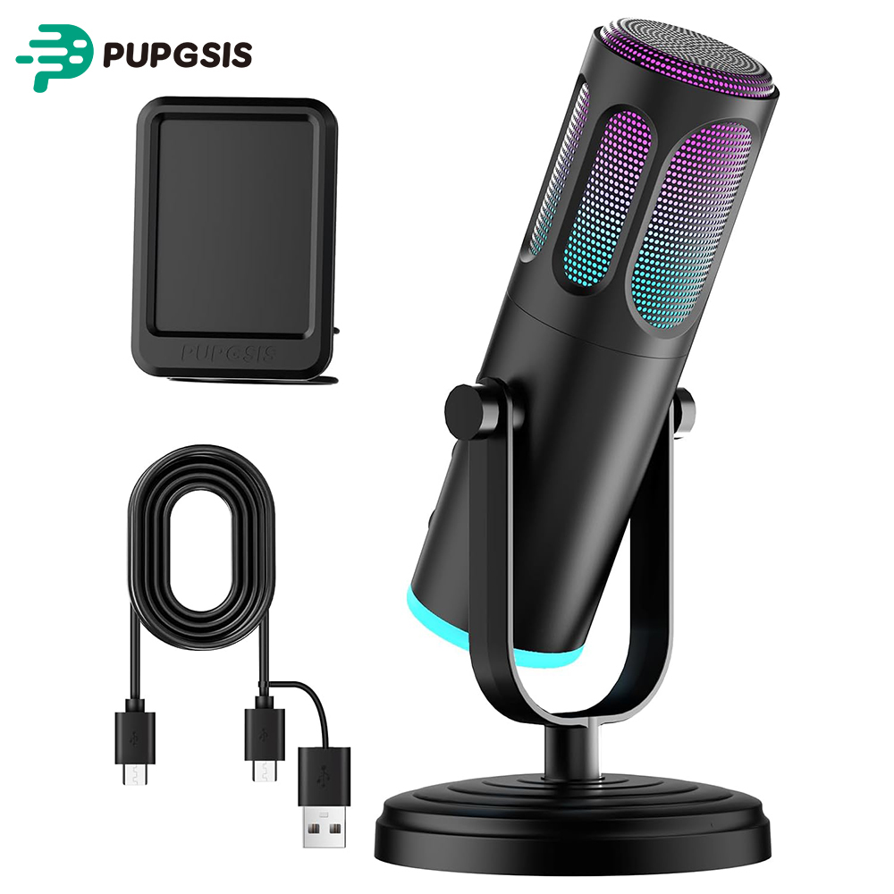 Pc Gaming Discord - Mikrofon PC USB PUPGSIS, Mikrofon Gaming
