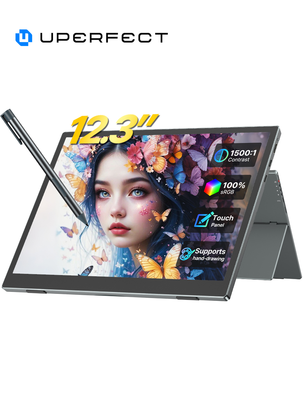 Pc Gaming Y Monitor - Monitor Portabel UPERFECT Touch Layar Eksternal