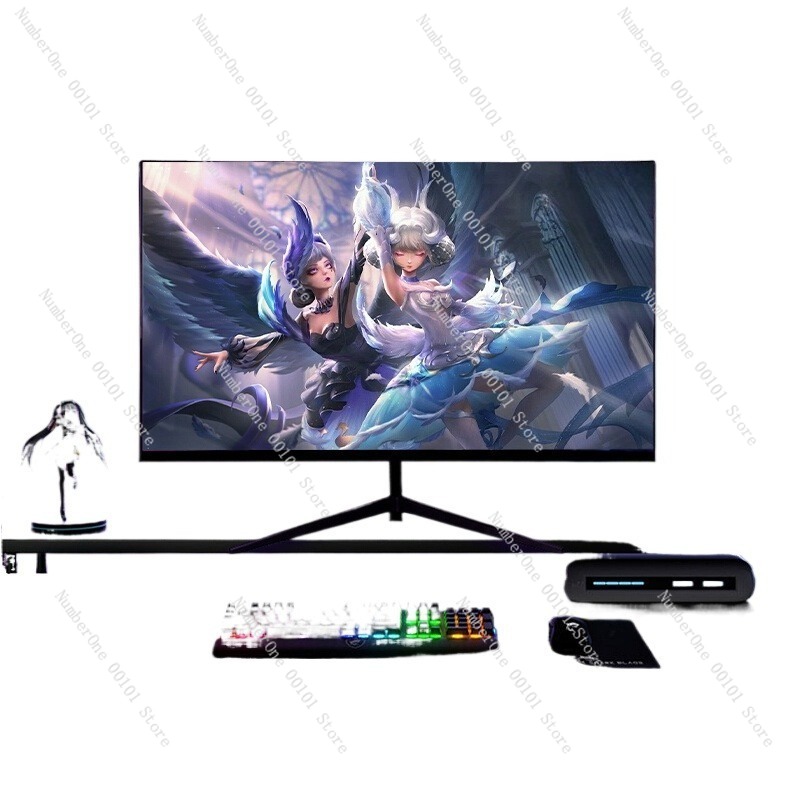 High Refresh Monitor - Monitor Lengkung Tanpa Bingkai 24-Inci 2K
