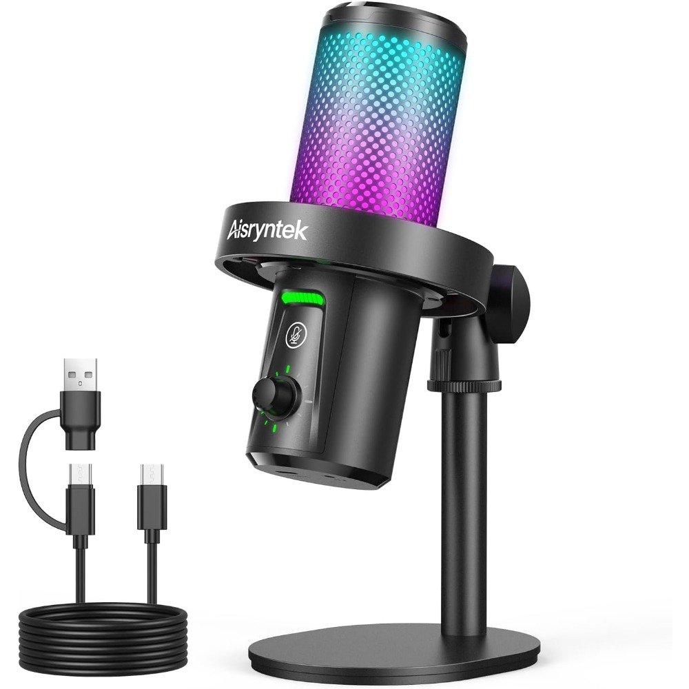Gaming Controller - Mikrofon Kondensor Kardioid 96kHz/24-bit untuk PC