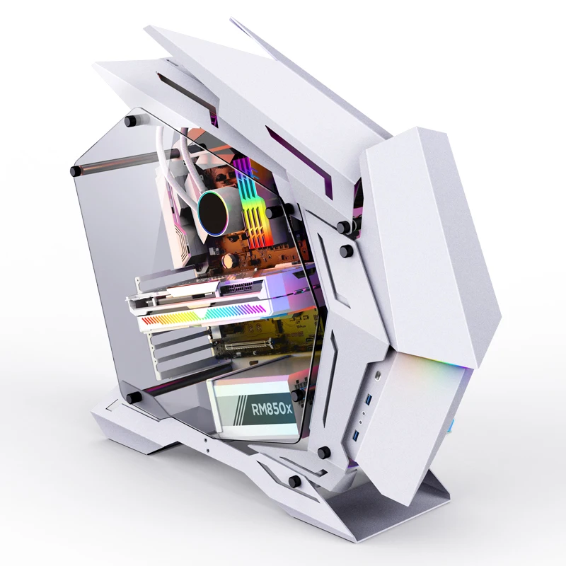 Pc Gaming Jonsbo - Casing Baru Jonsbo MOD-3 Mini Putih