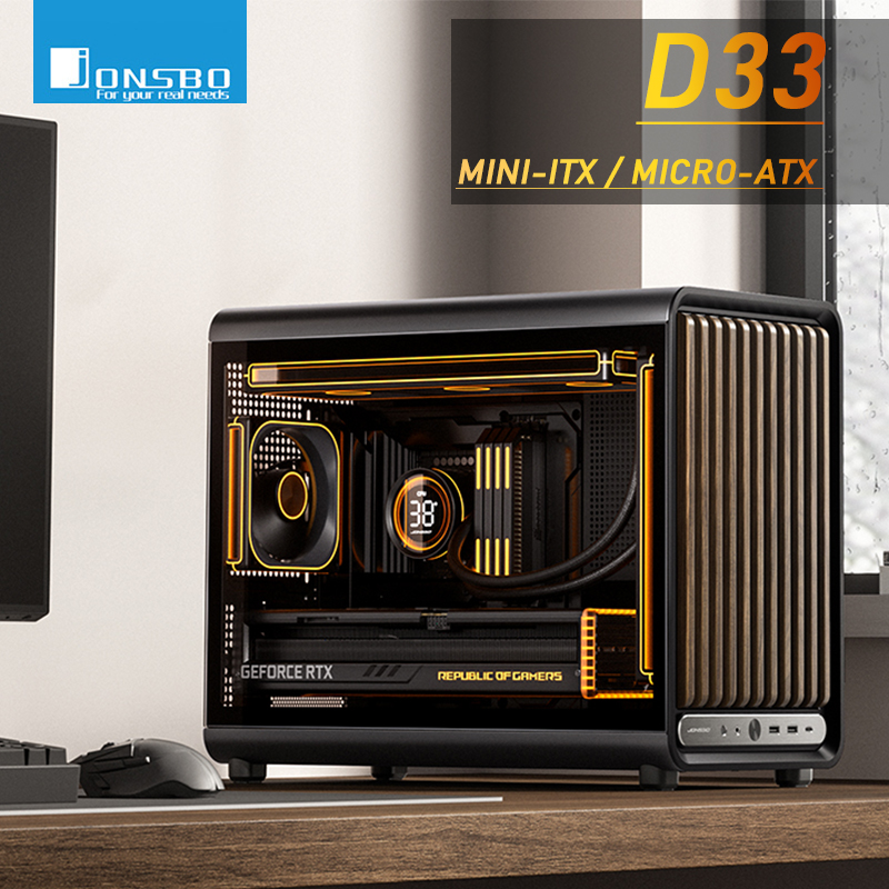 Pc Gaming Jonsbo - Casing Desktop Mini-ITX Jonsbo D33 MATX,