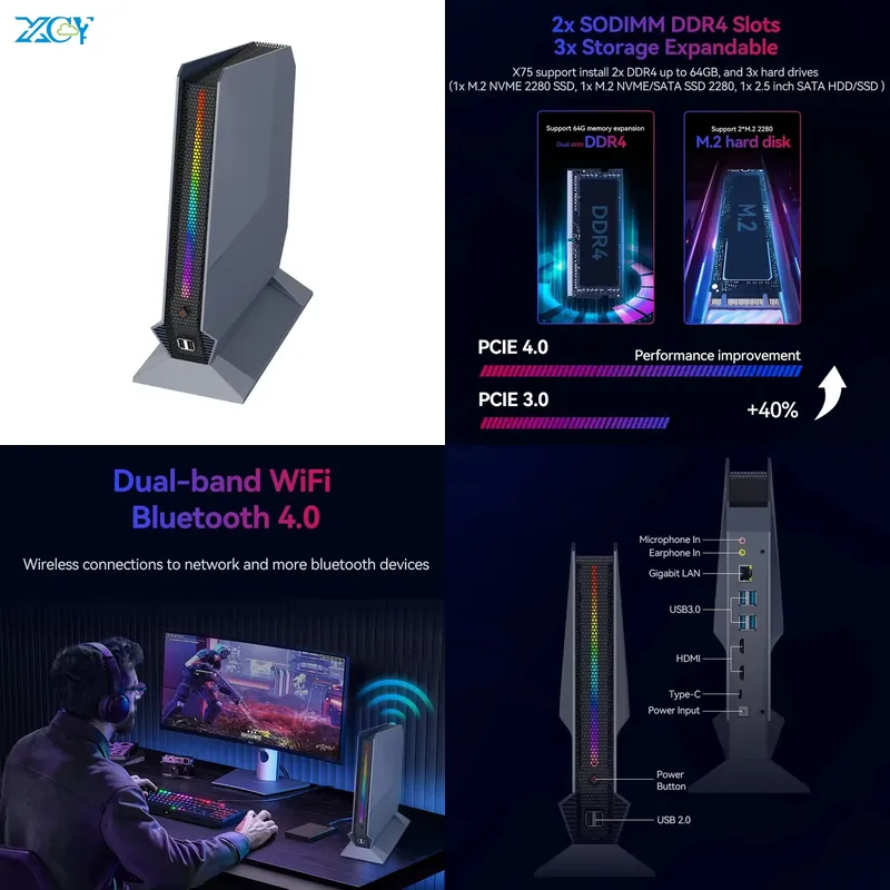 Pc Gaming Rtx 4060 - 【CHIMU HOME】 PC Mini Gaming Core