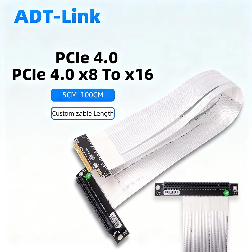 Pcie Riser Cable - Kabel Ekstensi Riser ADT-Link PCIE 4.0