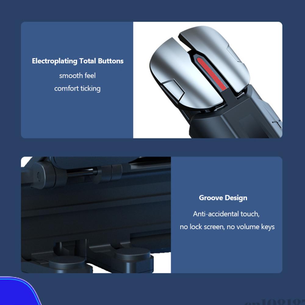 Gaming Controller - 2pcs 6 Finger Gaming Trigger untuk