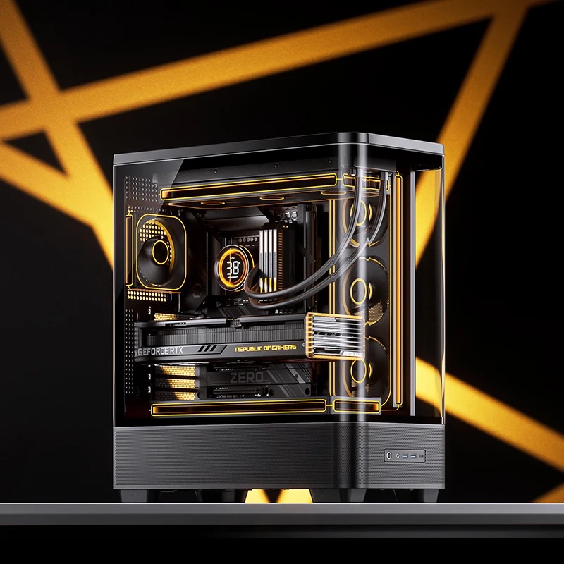 Casing PC JONSBO TK-5 Putih/Hi - Pc Gaming Jonsbo ulasan dan harga