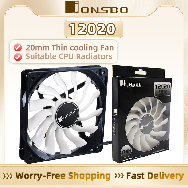 JONSBO 12020 120Mm DC 12V 3Pin - Pc Gaming Cpu ulasan dan harga