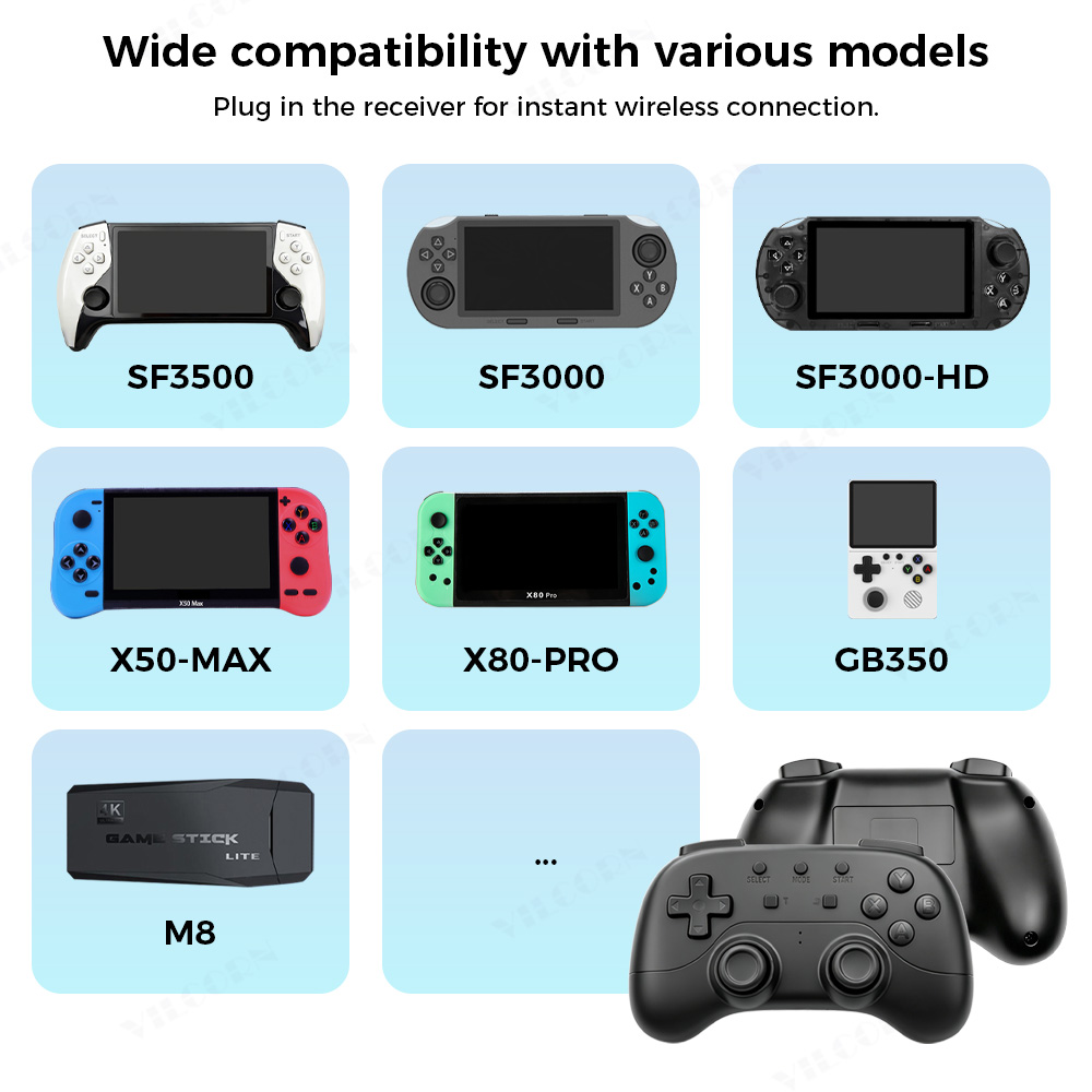 Pengontrol Nirkabel VILCORN Bu - Android Gaming Emulator Pc ulasan dan harga