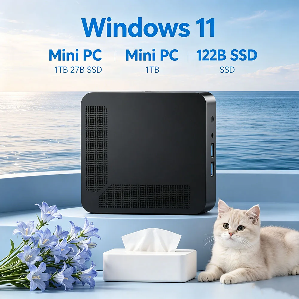 Mini PC Tempered Core i3 6100  - Pc Gaming Ram 32Gb ulasan dan harga