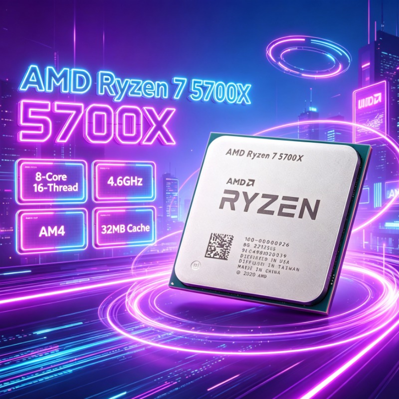 AMD Ryzen 7 5700X CPU PC Gamin - Pc Gaming Cpu ulasan dan harga