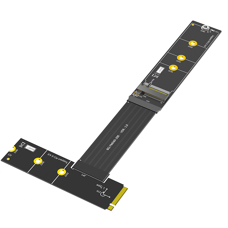 30CM M.2 NVME 4.0 Kabel Eksten - Pcie Riser Cable ulasan dan harga