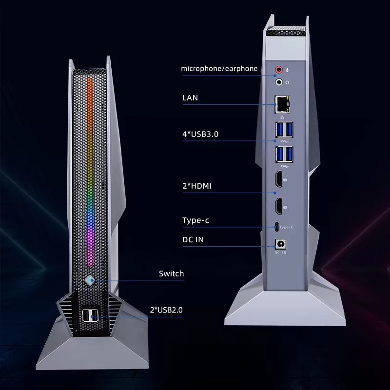 Topton F10 Gaming Mini PC NVID - Pc Gaming Rtx 4060 ulasan dan harga