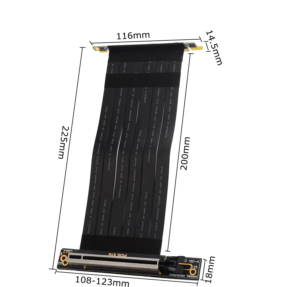 Kabel Riser PCI Express X4 X8  - Pcie Riser Cable ulasan dan harga