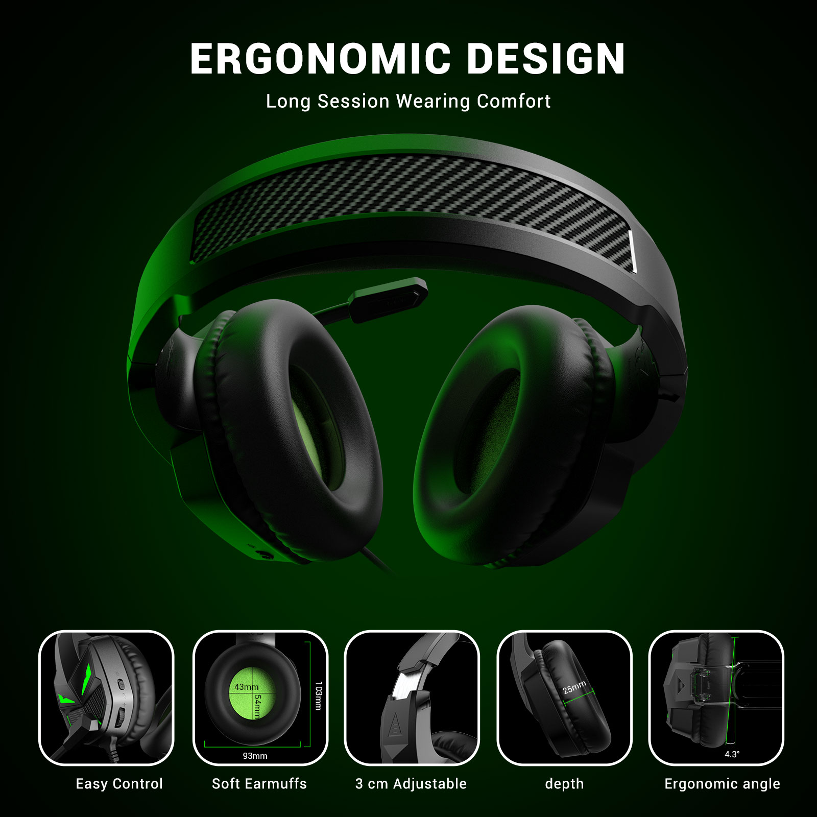 EKSA Fenrir headphone Gaming P - Pc Gaming Y Monitor ulasan dan harga