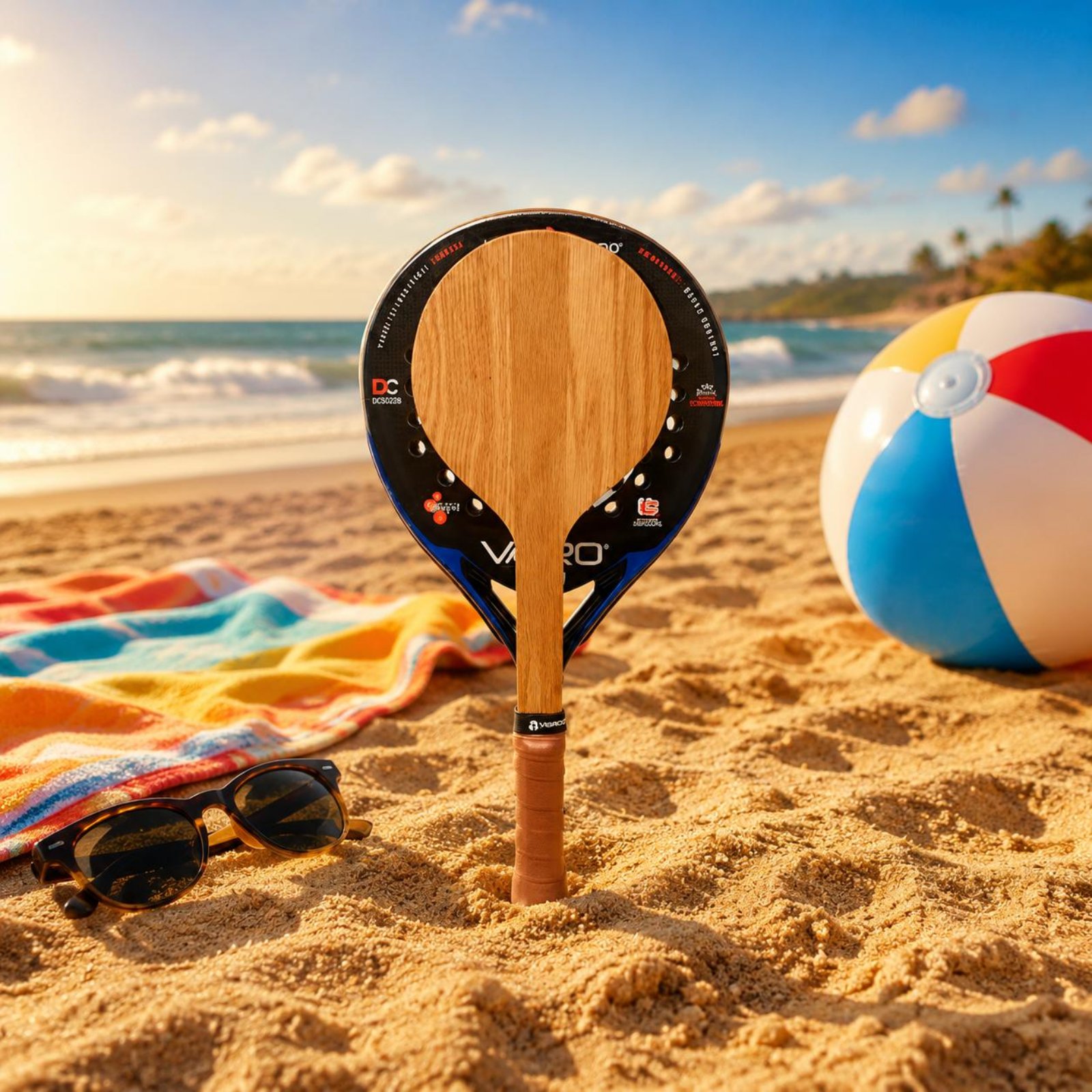 Raket Tenis Pantai Kayu, Raket - Gaming Controller ulasan dan harga