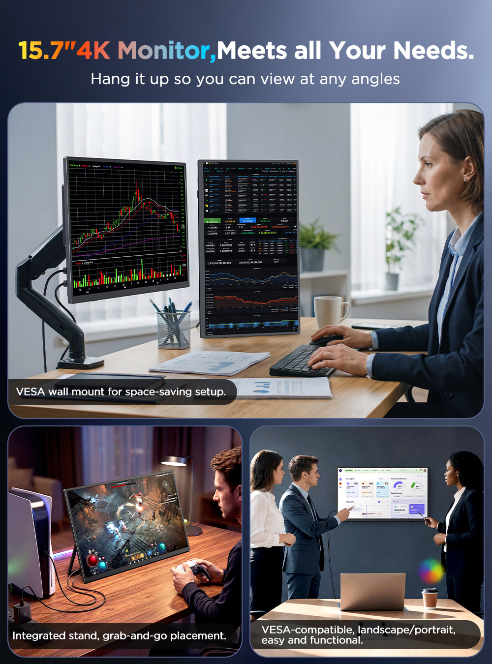 UPERFECT UColor J1 4K Monitor  - Pc Gaming Y Monitor ulasan dan harga