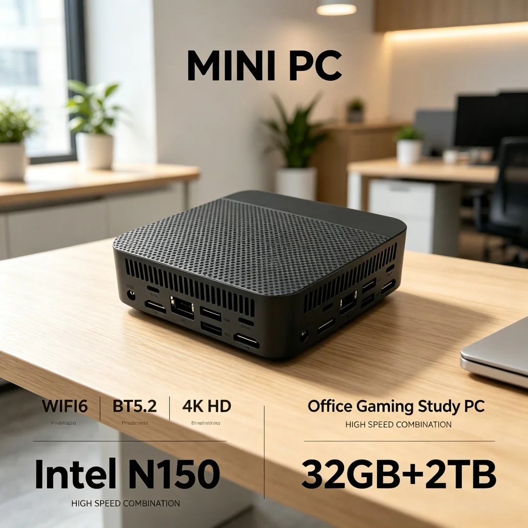 Intel Core N150 Pro Mini PC Be - Pc Gaming Ram 32Gb ulasan dan harga