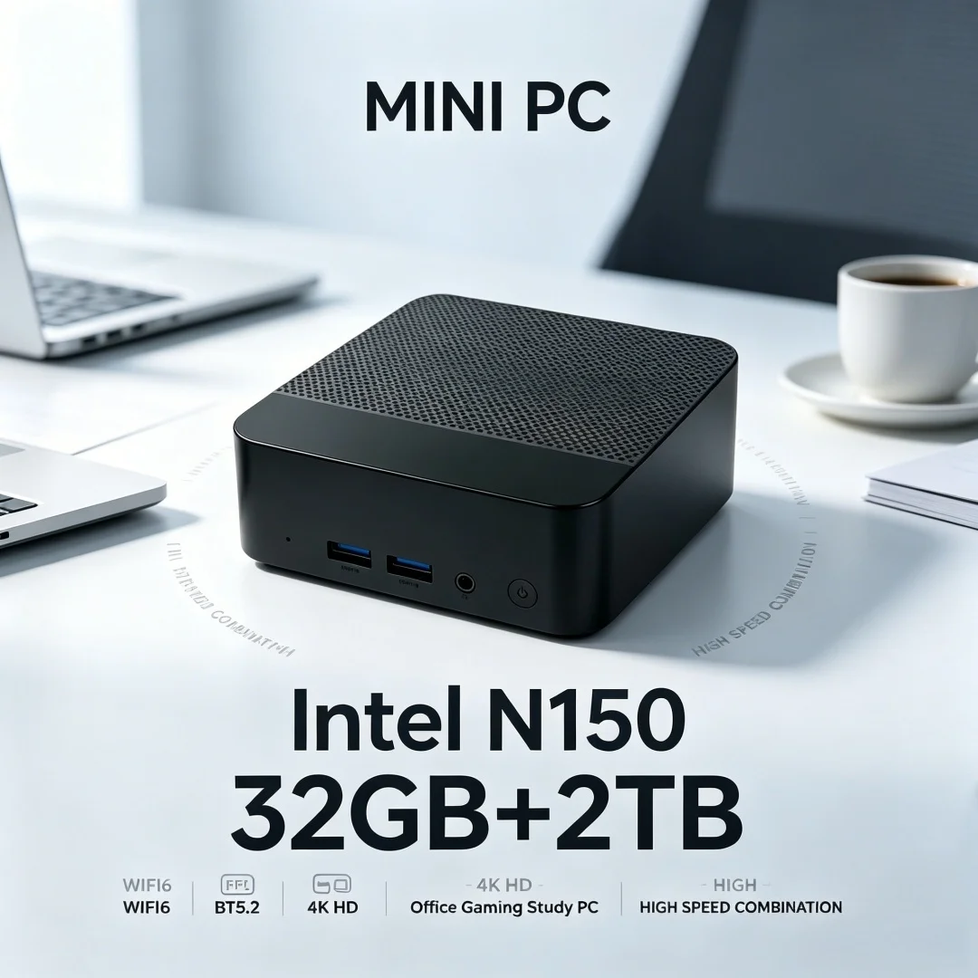 Intel Core N150 Pro Mini PC Be - Pc Gaming Ram 32Gb ulasan dan harga