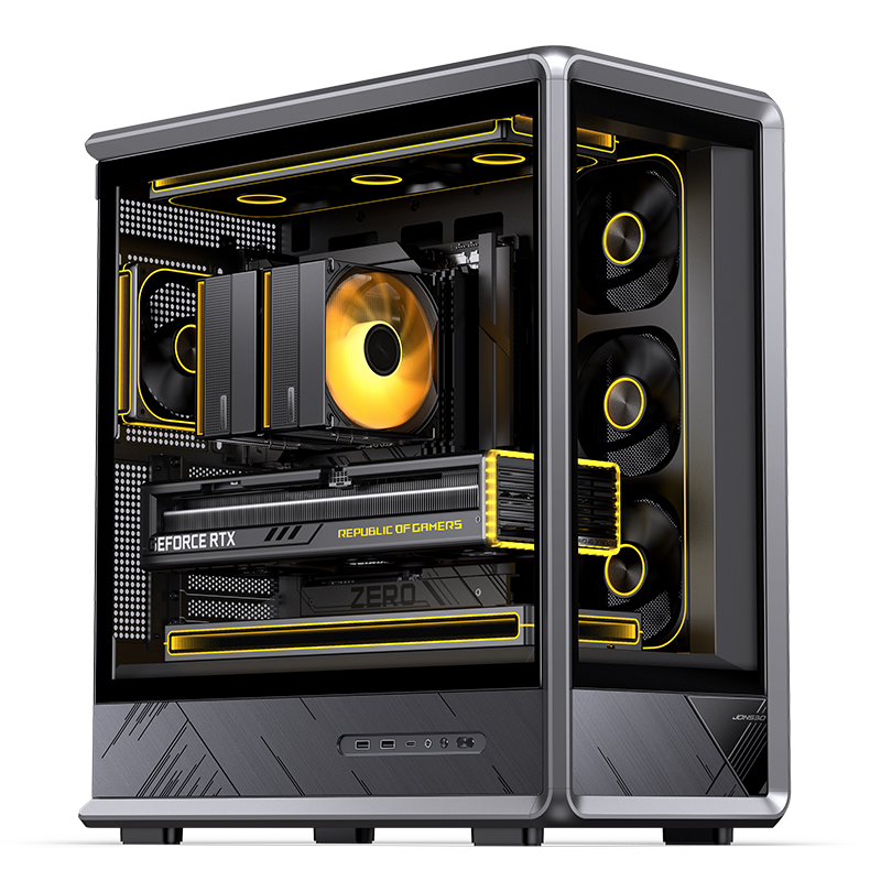 Casing PC JONSBO D401 ATX Exos - Pc Gaming Jonsbo ulasan dan harga