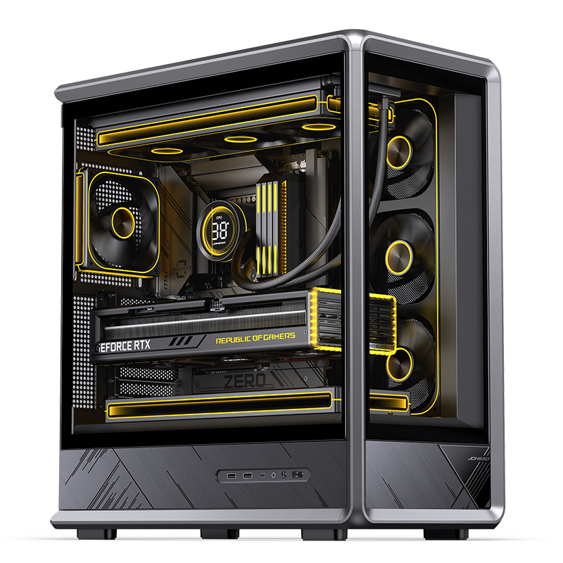 Casing PC JONSBO D401 ATX Exos - Pc Gaming Jonsbo ulasan dan harga