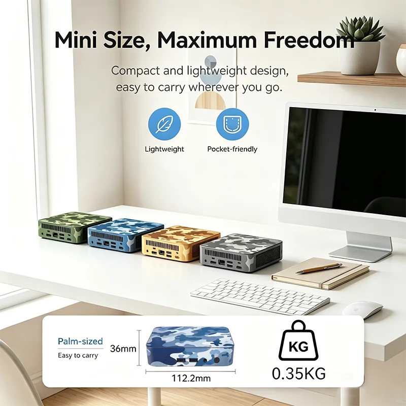 Mini PC Warna Kamuflase Perfor - Pc Gaming Ram 32Gb ulasan dan harga