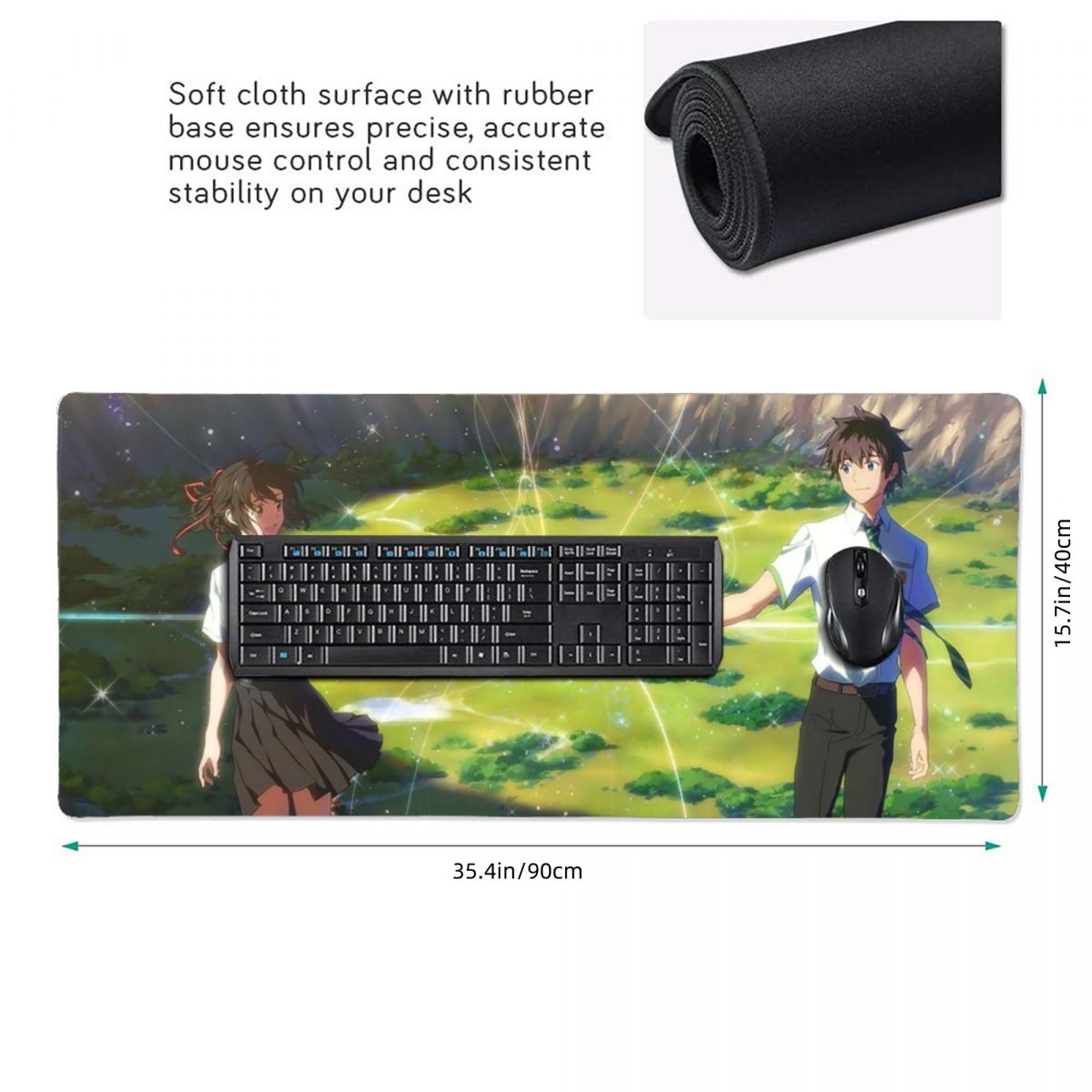 Alas Mouse Besar Anime Jepang  - Pc Gaming Names ulasan dan harga