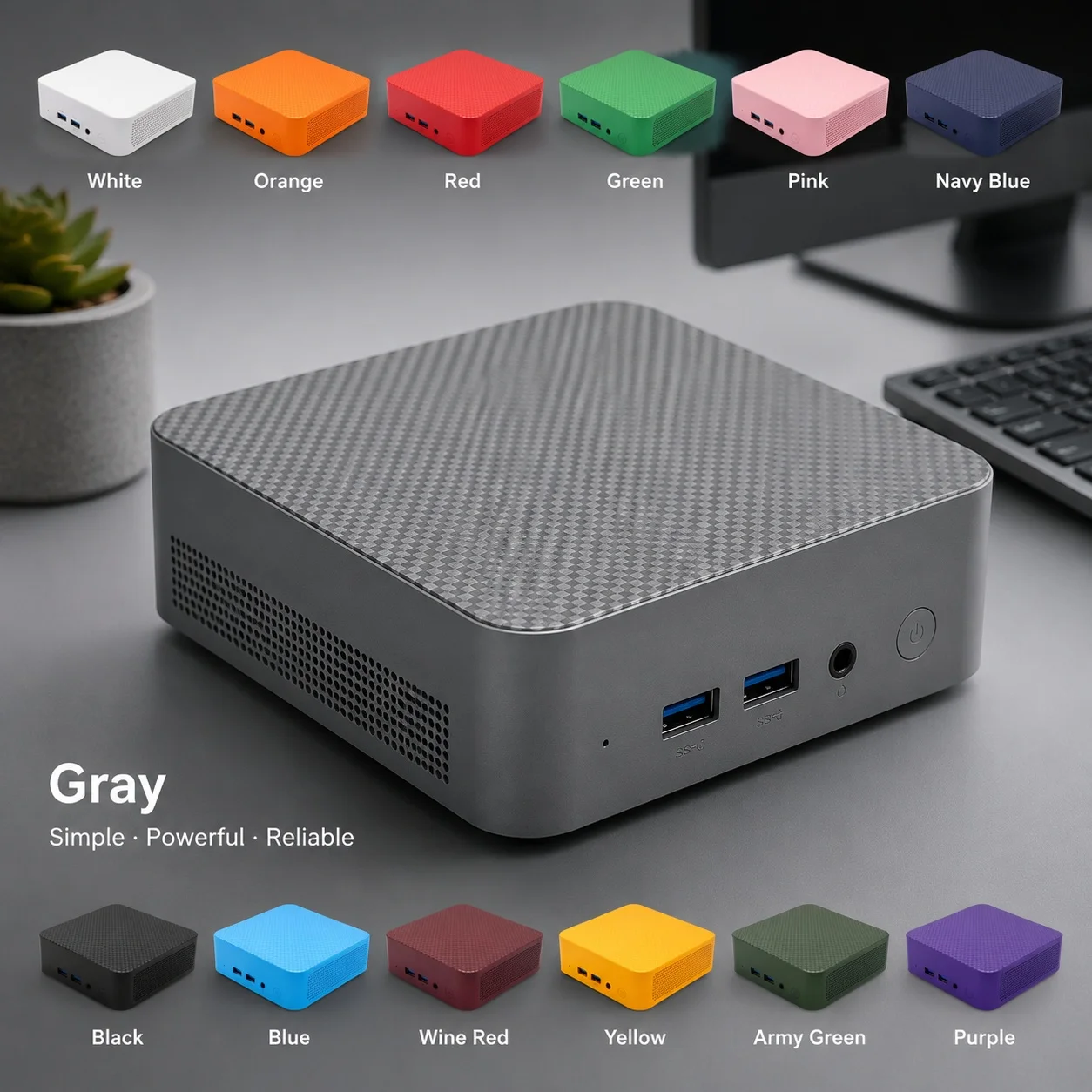 Mini PC Portabel Berwarna-warn - Pc Gaming Ram 32Gb ulasan dan harga
