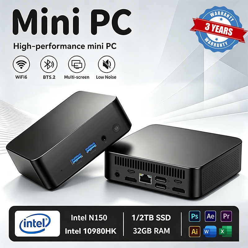 Komputer Mini PC Portabel Inte - Pc Gaming Ram 32Gb ulasan dan harga