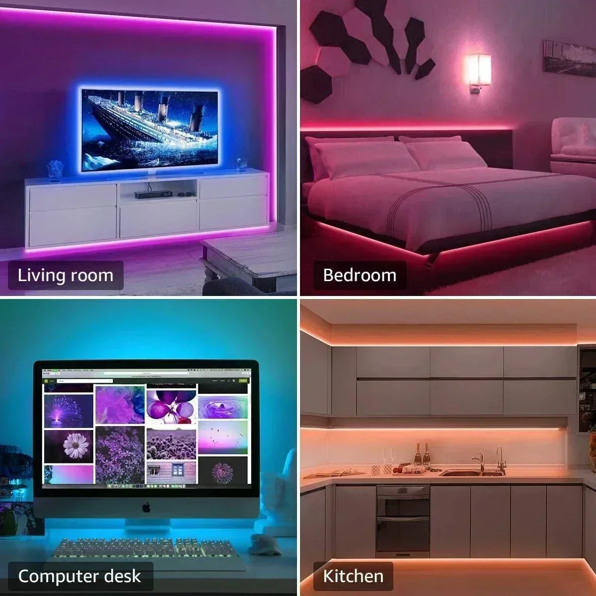 Lampu Strip LED RGB Pintar unt - Gaming Controller ulasan dan harga