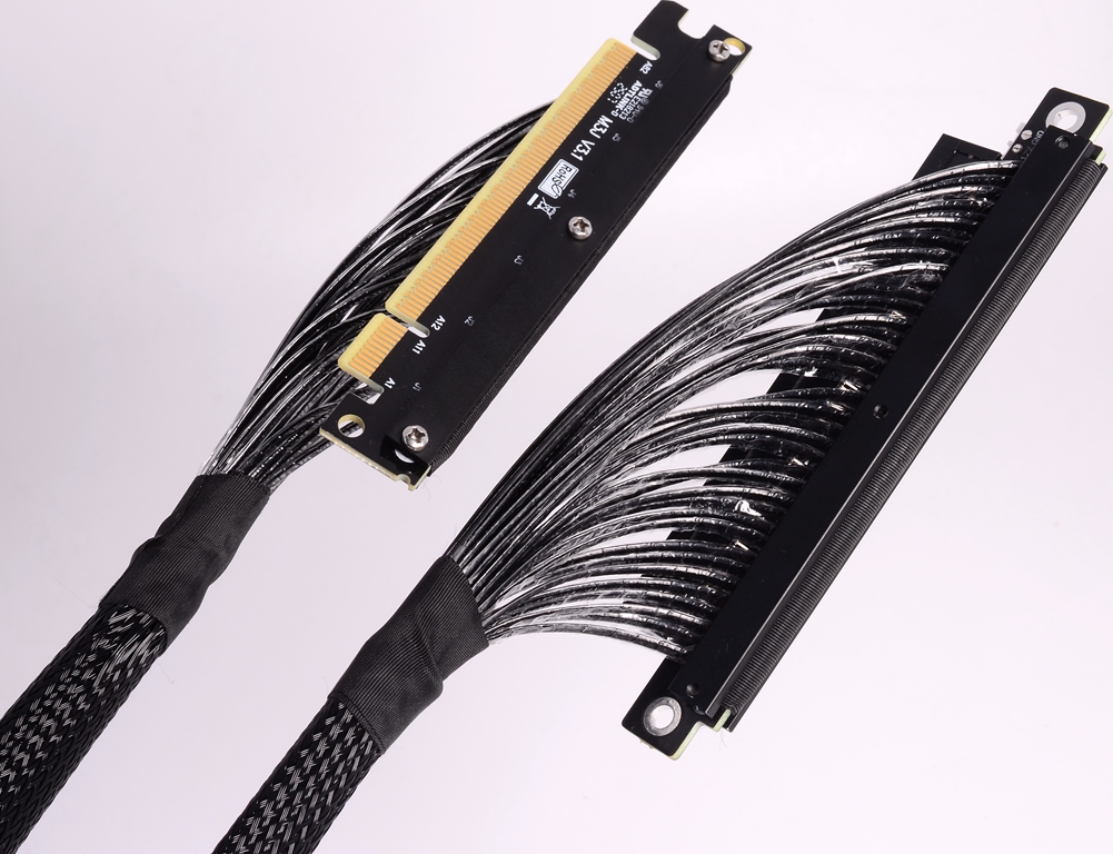 Kabel ADT New Dual Reverse Ris - Pcie Riser Cable ulasan dan harga