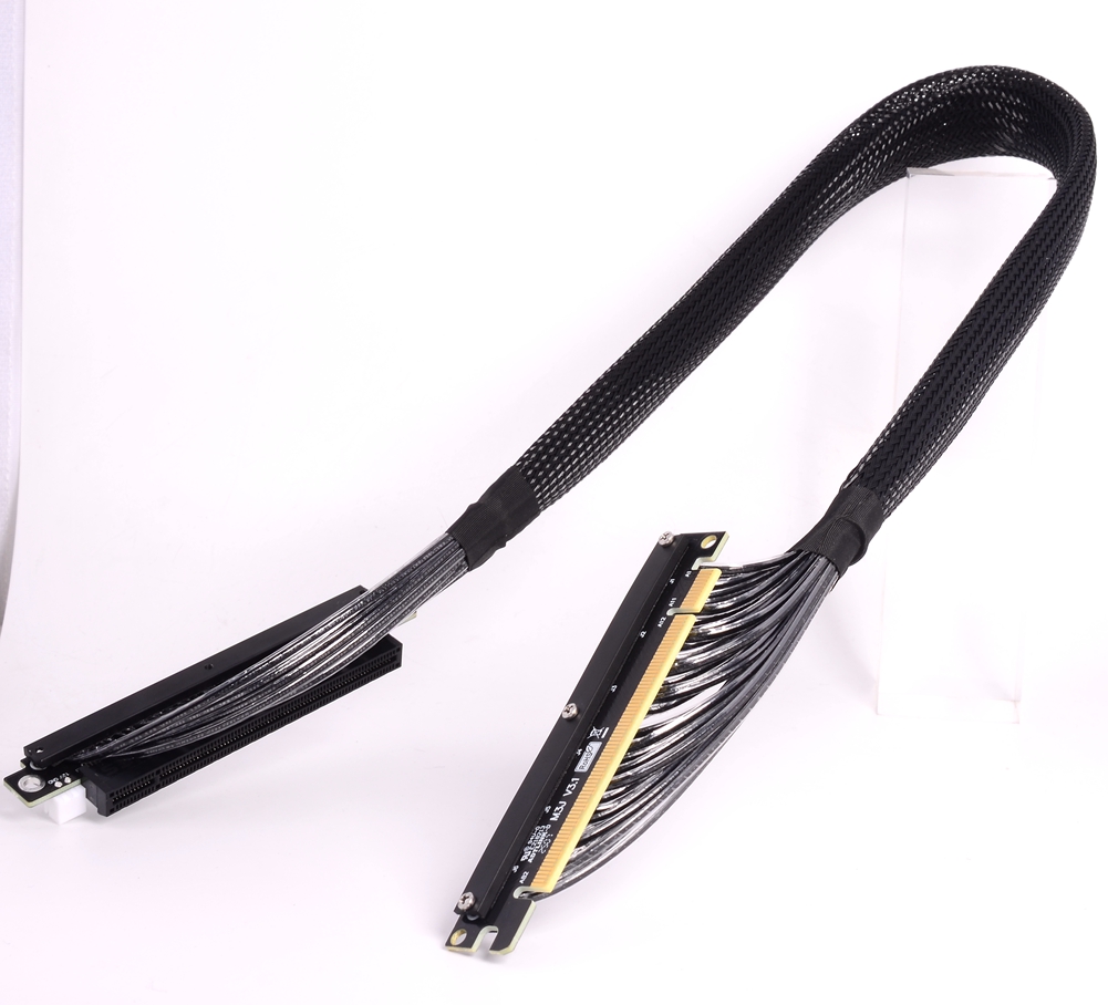 Kabel ADT New Dual Reverse Ris - Pcie Riser Cable ulasan dan harga