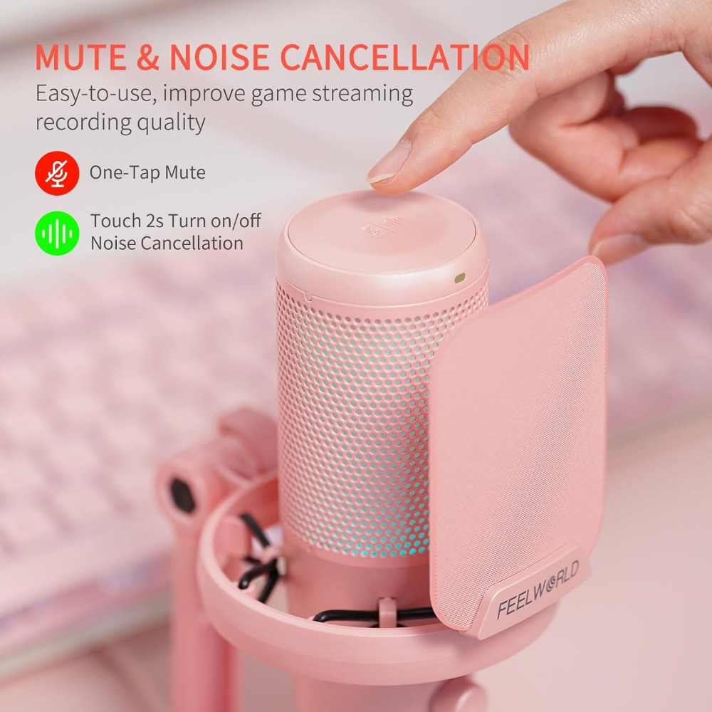 Mikrofon Kondensor Gaming USB: - No Rgb Gaming Pc ulasan dan harga