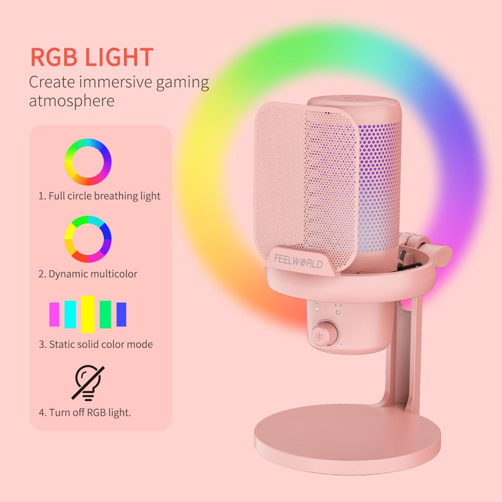 Mikrofon Kondensor Gaming USB: - No Rgb Gaming Pc ulasan dan harga