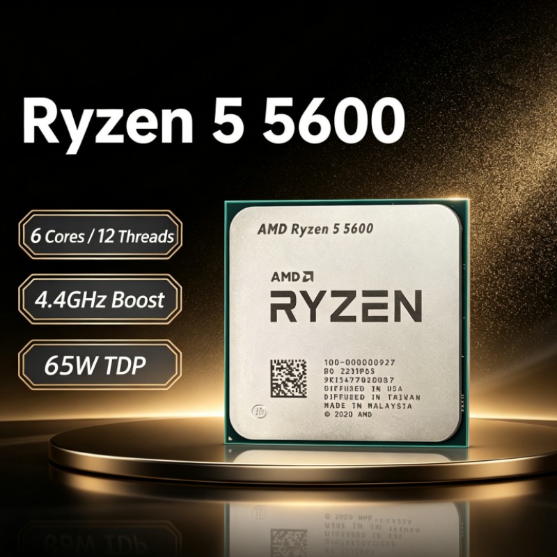 Ryzen 5 5600 6-Core 12-Thread  - Pc Gaming Cpu ulasan dan harga