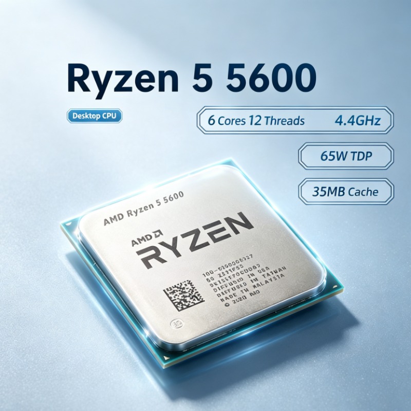 Ryzen 5 5600 6-Core 12-Thread  - Pc Gaming Cpu ulasan dan harga