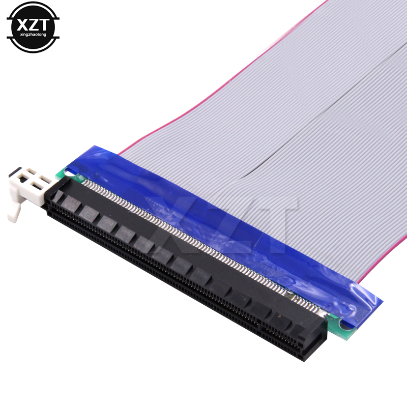 Kualitas Tinggi PCIe 16X PCI E - Pcie Riser Cable ulasan dan harga