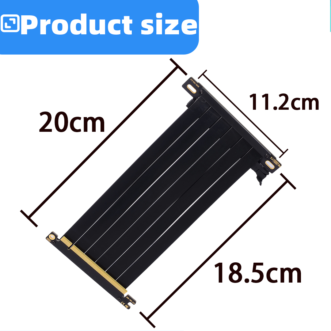 Kabel Riser PCIE 3.0 X16 Adapt - Pcie Riser Cable ulasan dan harga