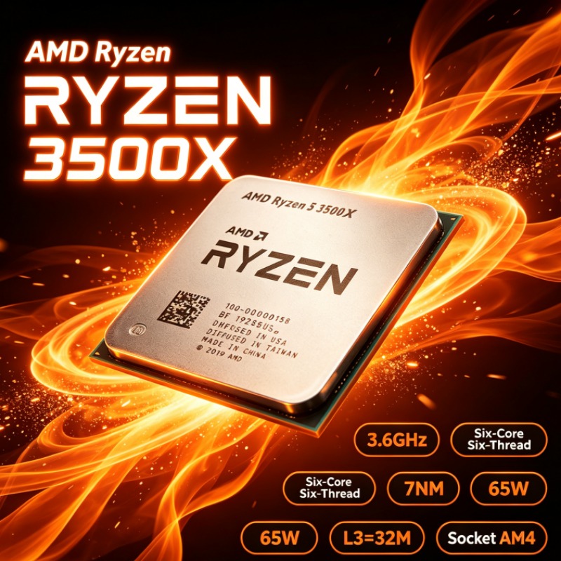 Prosesor CPU R5 3500X Enam Int - Pc Gaming Cpu ulasan dan harga