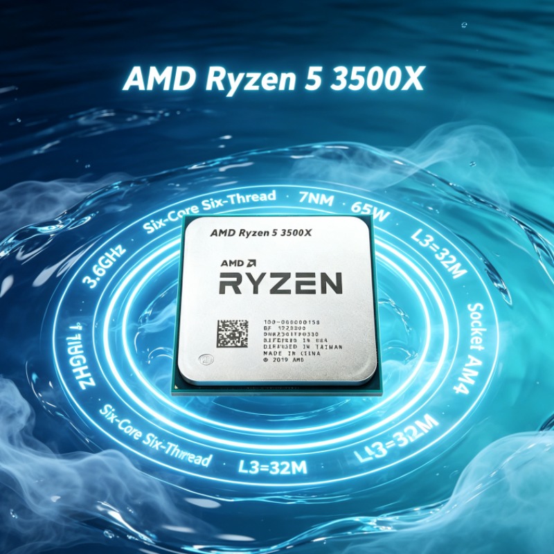Prosesor CPU R5 3500X Enam Int - Pc Gaming Cpu ulasan dan harga