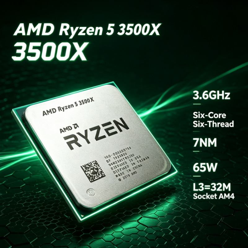 Prosesor CPU R5 3500X Enam Int - Pc Gaming Cpu ulasan dan harga