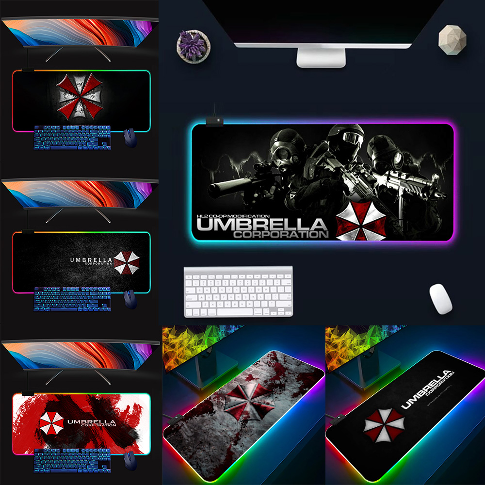 Umbrella Corporation alas Mous - No Rgb Gaming Pc ulasan dan harga