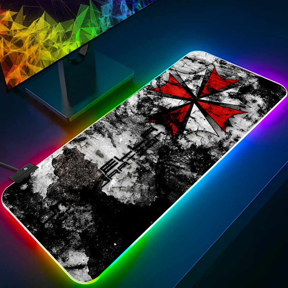Umbrella Corporation alas Mous - No Rgb Gaming Pc ulasan dan harga